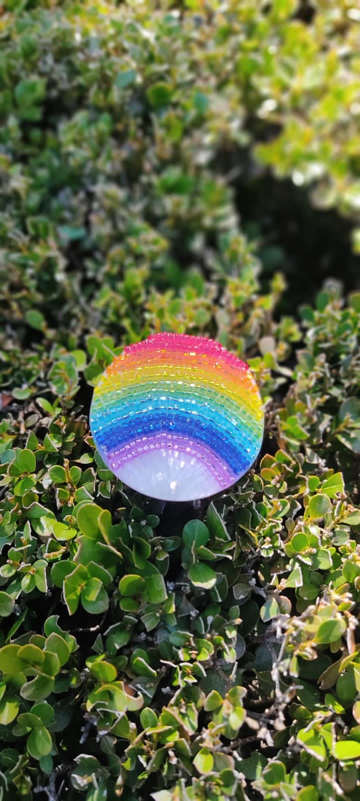 Pop Socket Arcoiris Brillante