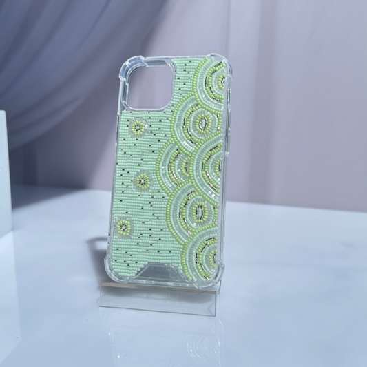 Funda para celular SAN MIGUEL verde menta